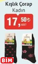 KIŞLIK ÇORAP KADIN